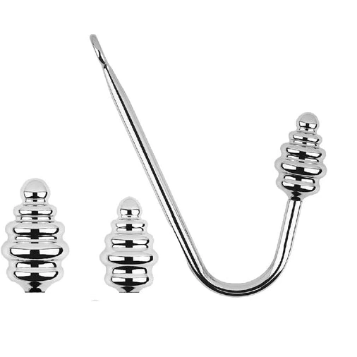 Ribbed 8826 Set GreatBenefit Screw-in Hook Anal 1011